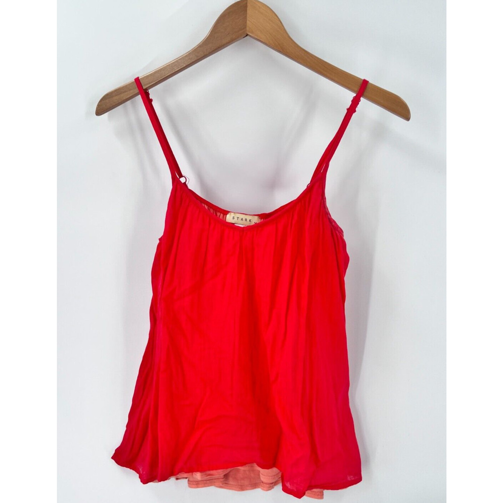 Stark X (Anthropologie) Two Tone Layered Gauze Tank Top Women's XS